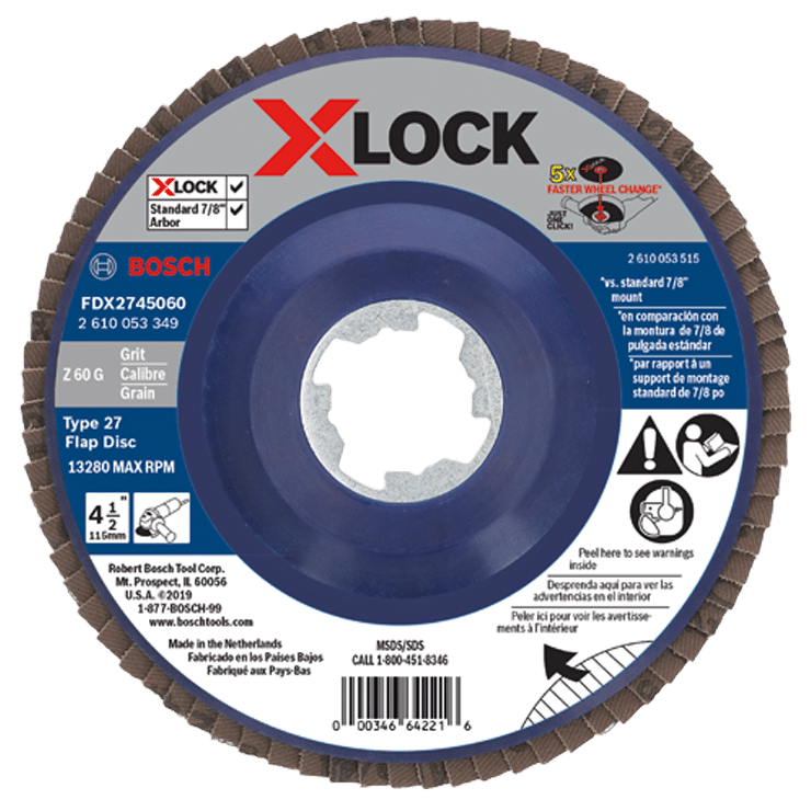 Bosch X-Lock Disque de dégrossissage Expert for Metal Ø 125 mm